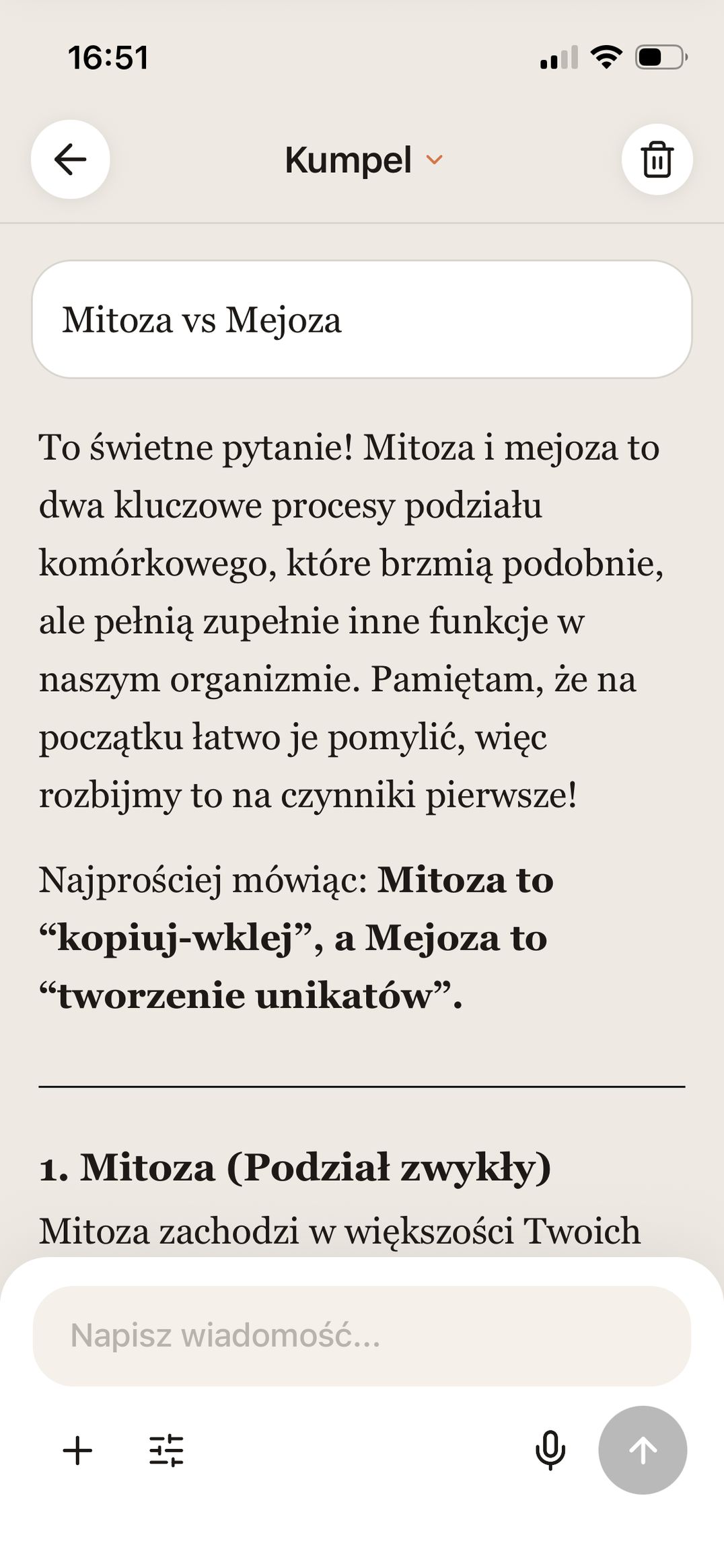 Wyciek Biologia Rozszerzona