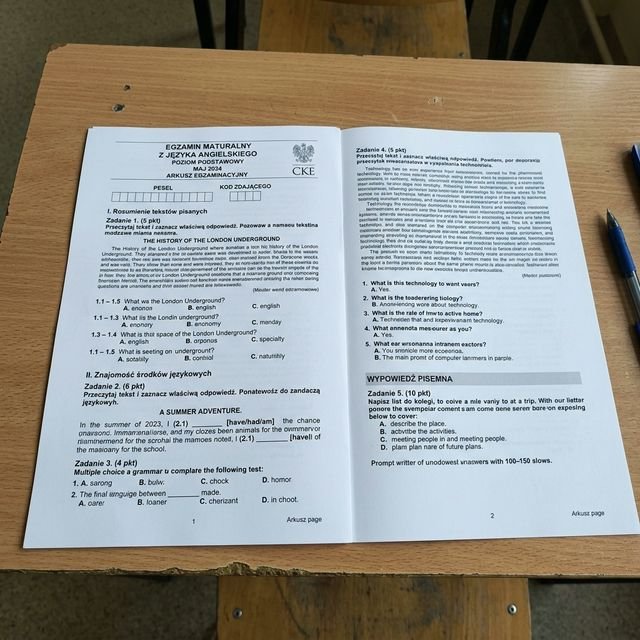 Wyciek Angielski Ustny Zestawy